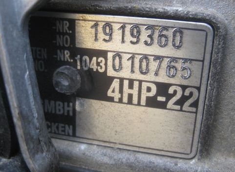  Land Rover 56D, 94D (4HP22) :  16